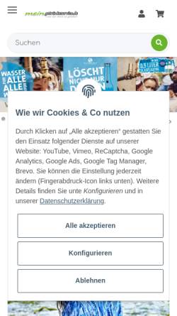 Vorschau der mobilen Webseite www.meingetraenkeservice.de, FlavorSelection GbR