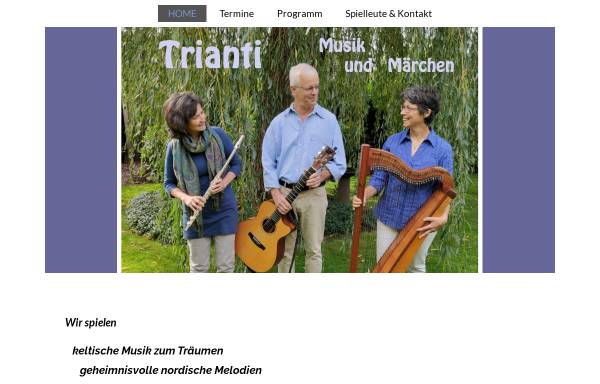 Vorschau von www.trianti.de, Trianti : Musik und Märchen [Lunestedt]