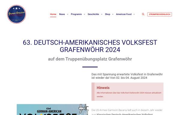 Vorschau von www.volksfest-grafenwoehr.de, Deutsch-Amerikanisches Volksfest Grafenwöhr