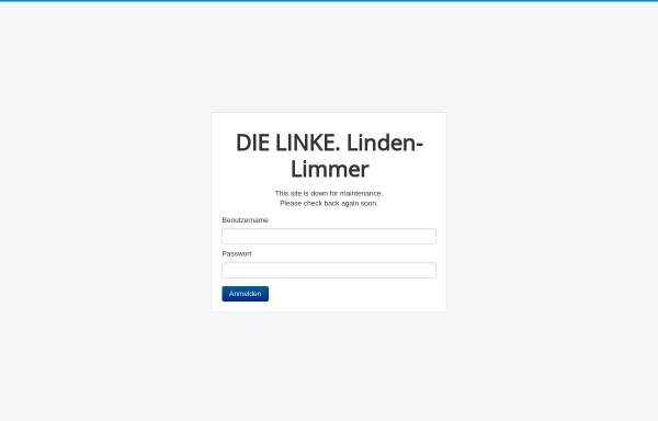 Vorschau von www.die-linke-linden.de, Die Linke BO Linden und Limmer