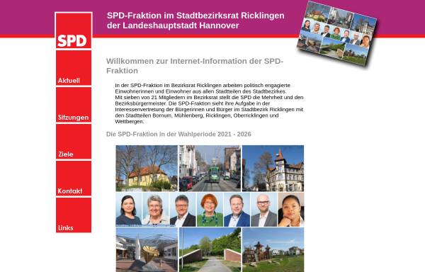 Vorschau von spd-bezirksrat-ricklingen.de, SPD-Fraktion im Bezirksrat Ricklingen