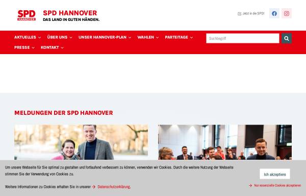 Vorschau von www.spd-hannover-stadt.de, SPD-Unterbezirk Hannover-Stadt