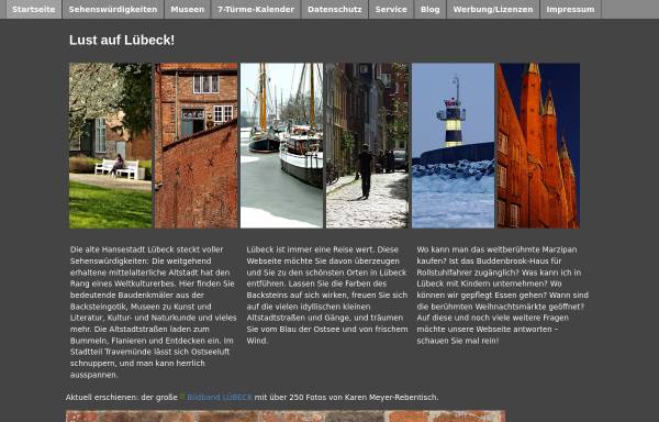 Vorschau von luebeck-info.com, Lübeck-Info.com