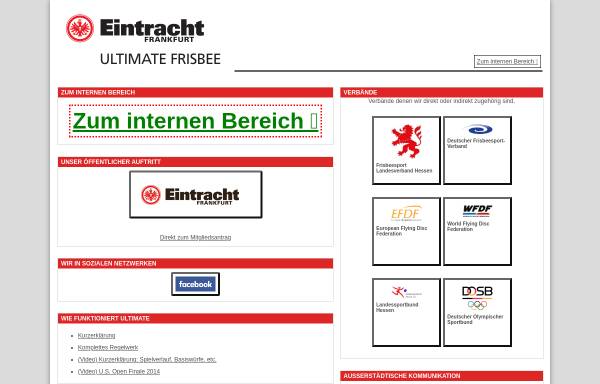 Vorschau von www.ultimate-eintracht.de, Eintracht Frankfurt