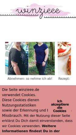 Vorschau der mobilen Webseite winzieee.de, Winzieee testet