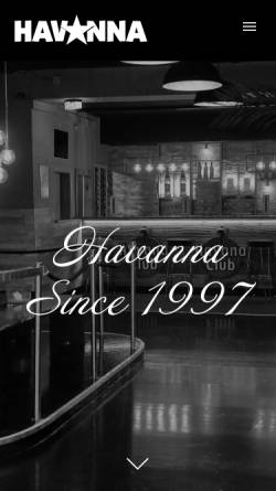 Vorschau der mobilen Webseite www.havanna-berlin.de, Havanna