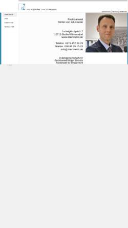 Vorschau der mobilen Webseite zdunowski.de, von Zdunowski
