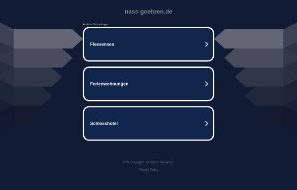Vorschau von www.nass-goehren.de, Ferienwohnung Nass