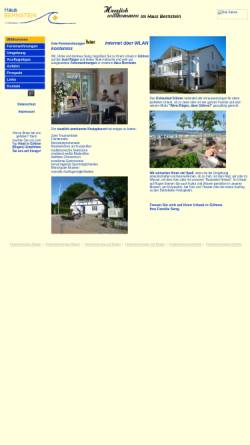 Vorschau der mobilen Webseite www.haus-bernstein.de, Ferienwohnungen Haus Bernstein