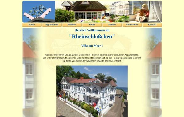 Vorschau von www.extraklasse-ruegen.de, Rheinschlösschen