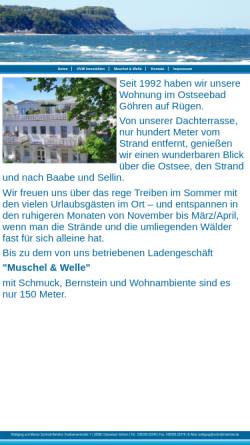 Vorschau der mobilen Webseite www.schmidt-behnke.de, Villa Käthe