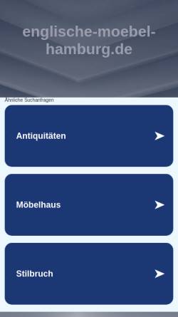 Vorschau der mobilen Webseite www.englische-moebel-hamburg.de, Einrichtungs-Eck