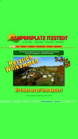 Vorschau der mobilen Webseite www.campingplatz-itzstedt.de, Campingplatz Itzstedt