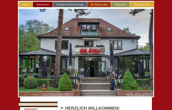 Vorschau von www.seestern-bad-saarow.de, Café und Restaurant Seestern