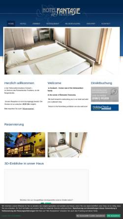 Vorschau der mobilen Webseite www.hotel-fantasie.de, Hotel Fantasie Ansbach