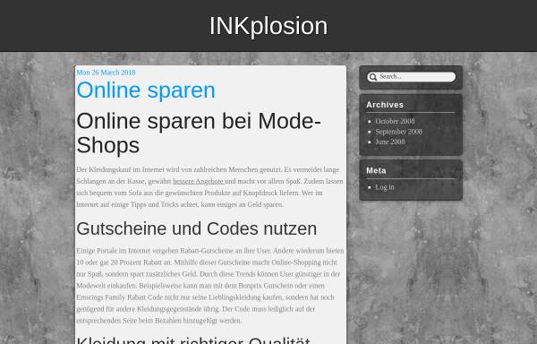 Vorschau von www.inkplosion.de, Inkplosion.