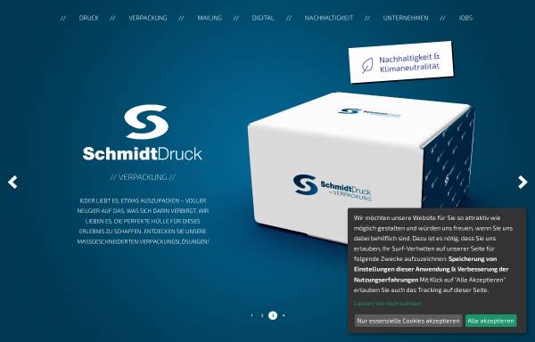 Vorschau von www.schmidt-druck-gmbh.de, Schmidt Druck GmbH