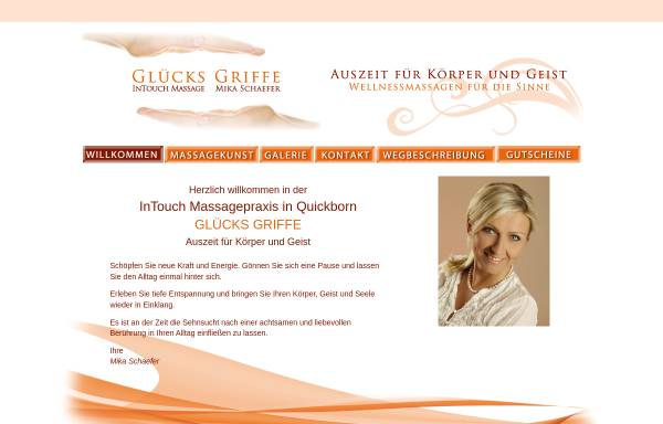 Vorschau von www.gluecks-griffe.de, Glücks Griffe, Mika Schaefer