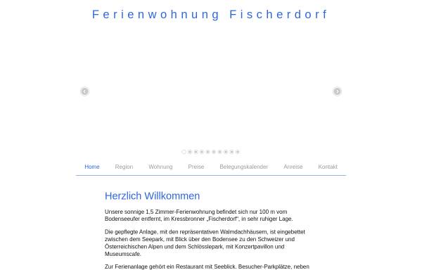 Vorschau von www.ferienwohnung-fischerdorf.de, Ferienwohnung Fischerdorf