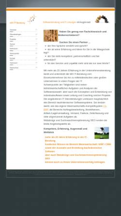 Vorschau der mobilen Webseite www.wh-it.de, WH IT-Beratung