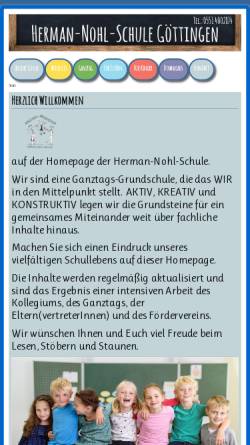 Vorschau der mobilen Webseite xn--herman-nohl-schule-gttingen-8yc.de, Herman-Nohl-Schule