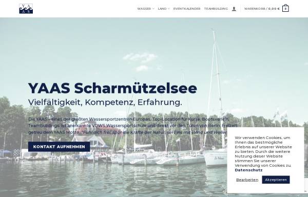 Vorschau von www.yaasamsee.de, Yacht Akademie Axel Schmidt (YAAS)