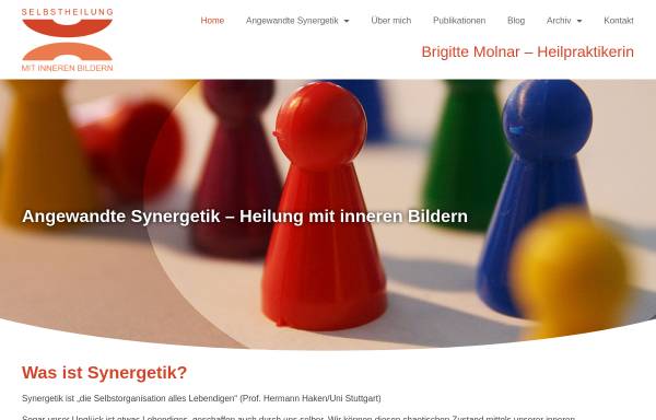 Vorschau von www.synergetik-molnar.de, Selbstheilung mit Inneren Bildern