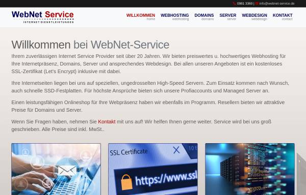 Vorschau von webnet-service.de, WebNet Service