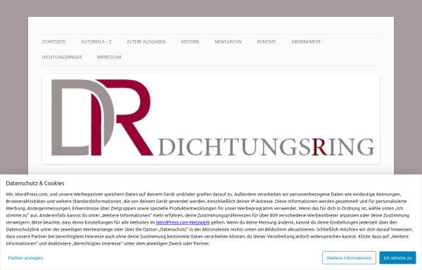 Vorschau von www.dichtungsring-ev.de, Dichtungsring