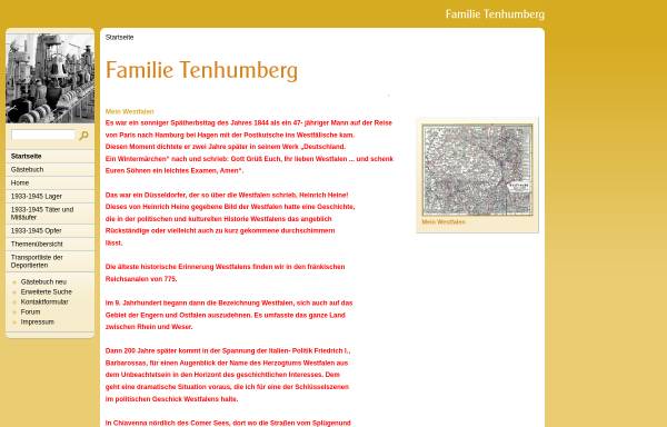 Tenhumberg, Familie