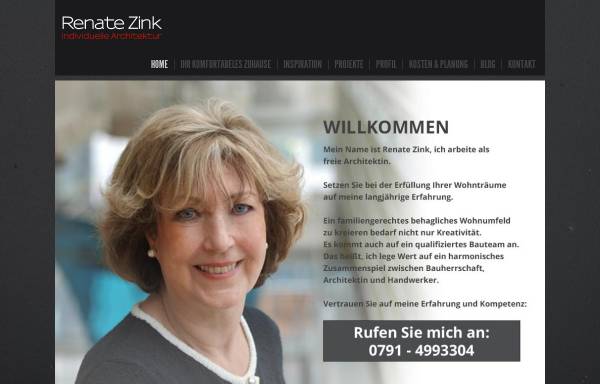 Vorschau von www.zink-architektur.de, Renate Zink