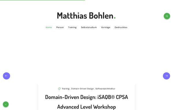 Vorschau von mbohlen.de, Matthias Bohlen