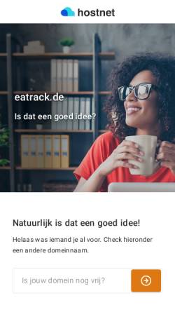 Vorschau der mobilen Webseite eatrack.de, EATrack