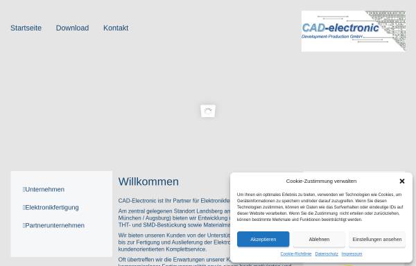 Vorschau von www.cad-electronic.de, CAD-Electronic GmbH