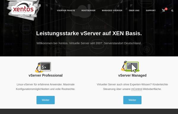 Vorschau von www.xentos.de, luminea IT Solutions Ltd.