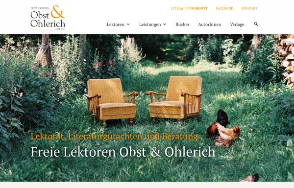 Vorschau von www.freie-lektoren.de, Freie Lektoren Obst & Ohlerich GbR