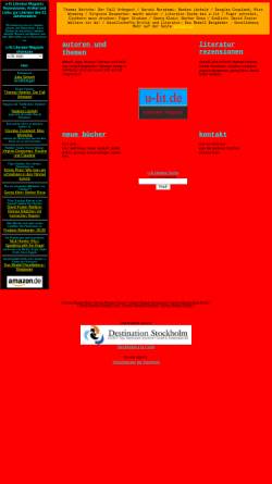 Vorschau der mobilen Webseite www.u-lit.de, U-lit Literatur-Magazin