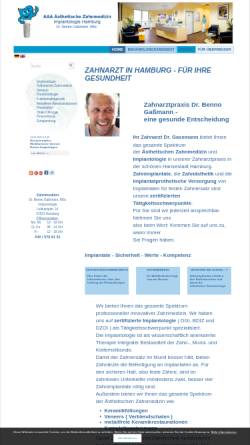 Vorschau der mobilen Webseite www.drgassmann.de, Gaßmann, Dr. Benno