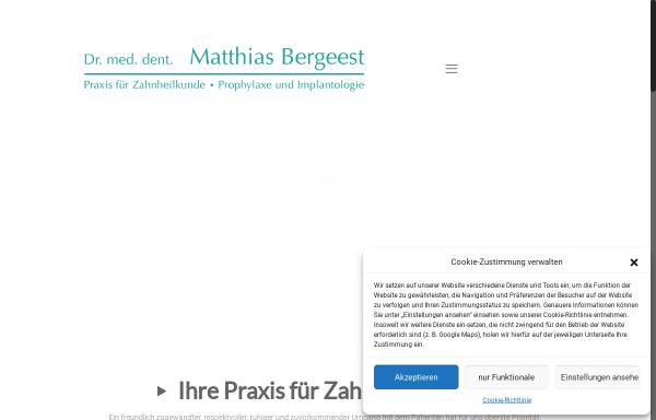 Vorschau von www.praxis-dr-bergeest-und-partner.de, Dr. M. Bergeest und Partner