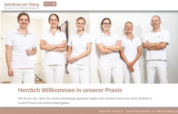 Vorschau von www.zahnarzt-von-laffert.de, Gemeinschaftspraxis von Laffert und Dr. Raabe