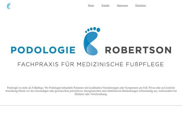 Medizinische Fußpflege Robertson