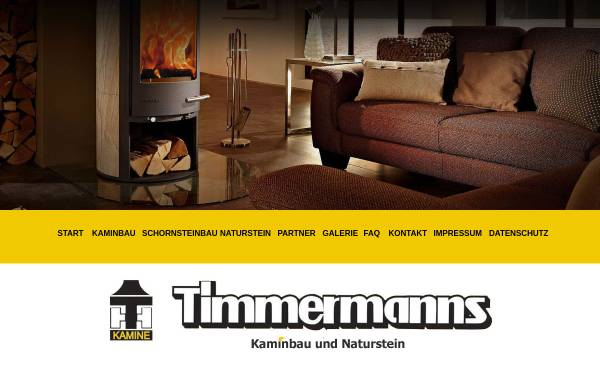 Vorschau von www.timmermanns-kamine.de, Timmermanns Kamine