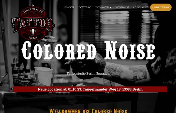 Vorschau von www.colored-noise.de, Colored Noise, Sascha Erth
