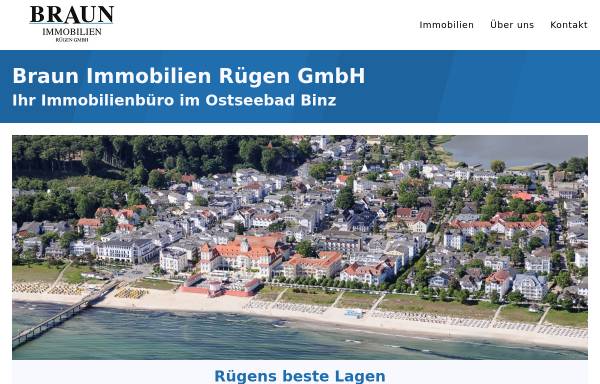 Vorschau von www.insel-ruegen-immo.de, Braun Immobilien