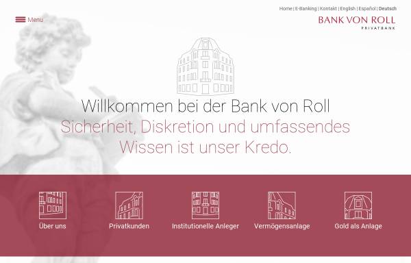 Bank von Roll AG