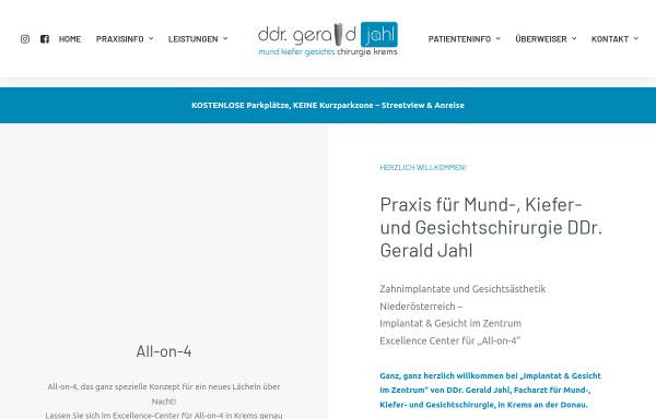 Vorschau von www.implantat.or.at, DDr. Gerald Jahl
