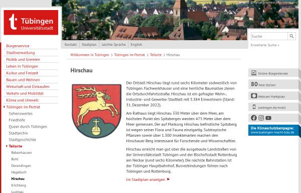 Vorschau von www.tuebingen.de, Hirschau