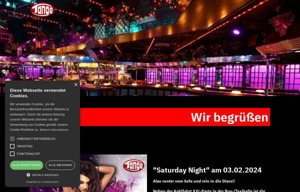 Vorschau von www.disco-tange.de, Disco Tange - Mennenga OHG