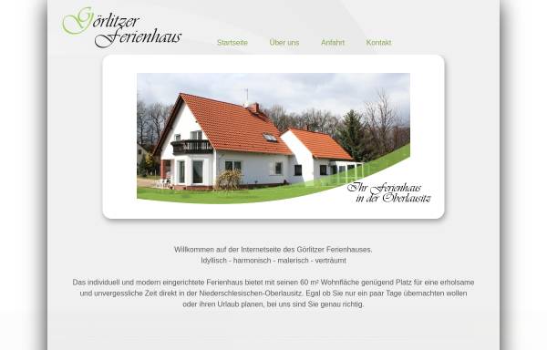 Vorschau von www.goerlitzer-ferienhaus.de, Görlitzer Ferienhaus