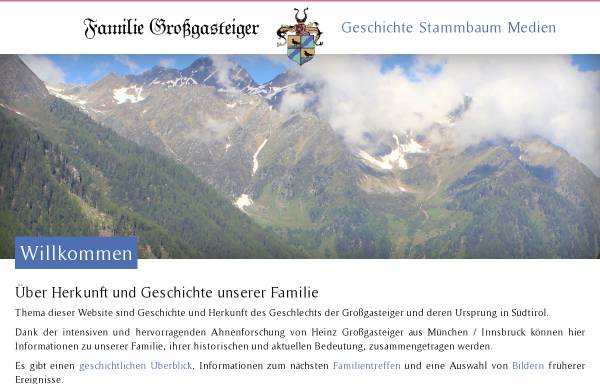 Vorschau von www.grossgasteiger.de, Großgasteiger
